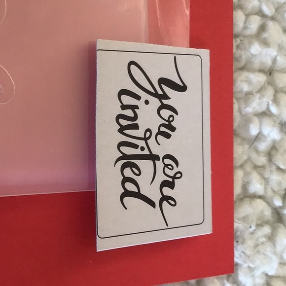 Darice Embossing Folder, You Are Invited. - Picture 2 of 2